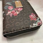 Guess Women's Wallet Vegan Leather Floral Print Zip-Around Wallet Multicolor Photo 11