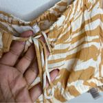 H&M Printed Off The Shoulder Puff Sleeve Sexy Milk Maid Crop Top Photo 4