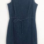 Andrew Spencer Denim Dress Womens 8 Minimalist Feminine Romantic Western Country Blue Photo 0