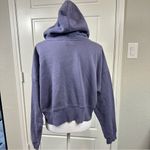 Adidas Originals Women’s Coeeze Classic Cropped Hoodie in Indigo Size Medium Photo 4