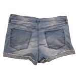 Celebrity Pink Women's Mid Rise Fray Flip Cut Off Shorts Photo 3