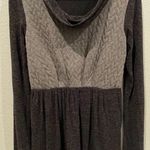 Anthropologie THML Knit Charcoal Grey Mini Dress Photo 1