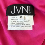 Jovani  Shimmer Tassel Tie Open Back High Leg Slit Gown Pink Size 0 NWT Photo 6