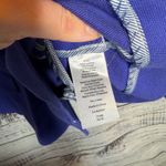 Talbots 20WP Blazer Jacket Bright Royal Blue Cotton Blend with Gold Buttons Photo 6