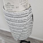 Bagatelle  Collection Cream Black Shimmer Wrap Asym Tweed Skirt New With Tags M Photo 3