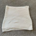Target NWOT  Cream Knit Scarf Photo 1