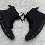Dr. Martens  Shoreditch AirWair Canvas Sneakers Size 6 Black Combat Boots Photo 0