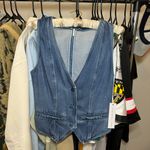 Young Fabulous and Broke Veda Denim Vest Photo 1
