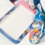 Disney Cinderella Lanyard Travel ID Card Holder USB Badge Holder Neck Strap Phone Rope Photo 2