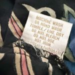 Solitaire  x ANTHROPOLOGIE | Boho Patterned Spaghetti Strap Dress Floral | Large Photo 7