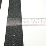 Michael Kors Michael Accessories Elastic Mk Logo Buckle Belt Black Size L/Xl New Photo 8