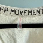 Free People NWT  For The Win V-Neck Tee, Grey | Size Small Photo 2