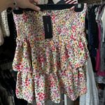 VERO MODA NWT  Floral Mini Skirt Photo 1