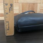 Brighton Vintage Brown Croc Leather Black Mini Crossbody Bag Photo 10