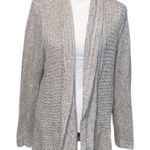Carolyn Taylor  Beige Knit Open Cardigan Sweater Size Large Photo 0