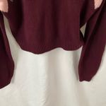 Hollister : Burgandy & Pink Argyle Knit Sweater- M Photo 4