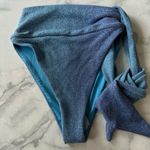 Beach Riot  Claire Bikini Bottom Pink Purple Ombre Glitter Size XS Photo 1