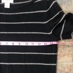 Loft [] xs petite black & gold sweater dress Photo 3