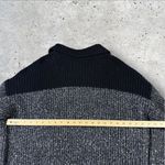 Varley  Sweater Willard Half‎ Zip 2.0 Chunky Knit Pullover Black NWT $178 Sz S Photo 8