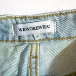 We Wore What  X REVOLVE Denim Highrise shorts super light size 27 NWT Photo 7