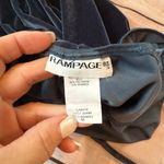 Rampage Vintage 90s Y2K Blue Grey Whimsygoth Velvet Dress Slip Fairy Photo 6