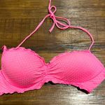 Coco Rave 34B  pink halter underwire Nixie Bandeau bikini top swimwear Photo 1
