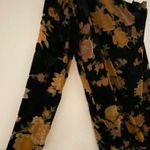 Vestique Black Floral One Shoulder Long Sleeve short Dress Women's Sz Small Photo 2