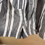 Banana Republic NWT  Cotton-Linen Romper Womens Size 0 Blue White Nautical Stripe Photo 5