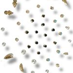 Free People Teeny Tiny Mega Stud Earring Set NWT
Gold Pearl Dainty Onyx Bohemian Photo 2