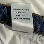 EVIDNT High Rise Cropped Jeans with Rips Blue Size 27 Blue Photo 7