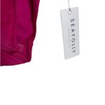 Seafolly Flower Festival Tahiti Pink Deep V Maillot One Piece Swimsuit Size 6 Photo 6