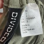 H&M olive green backless halter romper size 2 Photo 4