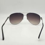 Foster Grant  Asher Silver & Black Aviator Sunglasses Photo 8