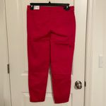 Nicole Miller NEW soho high rise ankle skinny raspberry stretch jeans size 12 Photo 4