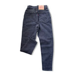 Vintage Levi’s 512 Women’s Slim Taper Jeans Black Charcoal USA Made High Rise Gray Size 27 Photo 1