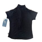 Insport Cycling Shirt Womens S Black Mock Neck Soft Sport Trainer F727 NWT Photo 8