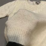 Worthington Vintage Ivory Puff Sleeve Sweater Women's L Pullover Knit Photo 6