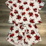 2 piece lounge set, size large, cropped tee and shorts, NWOT Photo 0