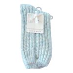 LEMON Chunky Knit Sweater Socks Pink & Mint One Size NEW Photo 2