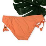 Gianni Bini Braided Tassel Tie Bikini Bottoms in Tangerine Photo 2
