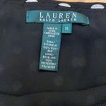 Ralph Lauren Lauren  pleated polka dot silk skirt 16 Photo 2
