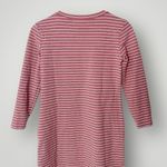 Sonnet James Reese Red White Stripe Play Dress Small 3/4 Sleeve Stretch Knit Photo 7