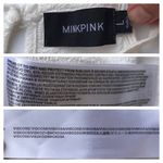 MINKPINK Sleeveless White Keyhole Button Tank Top Photo 4