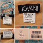 Jovani ππ Embroidered Lace Cape Sleeve Formal Gown Dress Emerald 12 NWT 00752 Photo 16