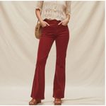 We The Free NWT  Corduroy Flare Pull On Pants Burgundy Red CRVY KARMA Size S Photo 1