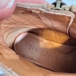 Gentle Souls  Tan Leather Ankle Boots Womens 8.5 Brinley Stacked Wood Heels Fall Photo 5