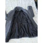 London Fog  Women's Gray Wool Blend Coat Jacket Classic Pea Coat‎ Medium Photo 7