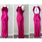 Vintage 90s Satin Pink Gown Size undefined Photo 2