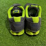 Nike  Reax Run 7 Men's 7 US Gray Neon Green Running Shoes  EUC Womens 8.5 Photo 4
