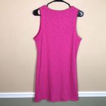 J.Crew Women’s Hot Pink Burnout Tank Dress Photo 4